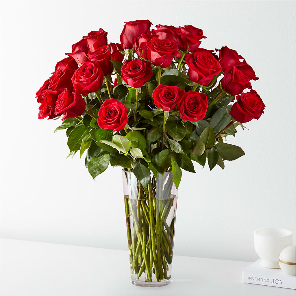 Long Stem Red Rose Bouquet – Ros-al Floral, Forest City PA