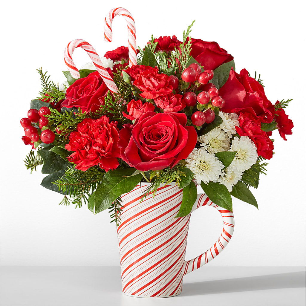 Peppermint Swirl Mug – Ros-al Floral, Forest City PA