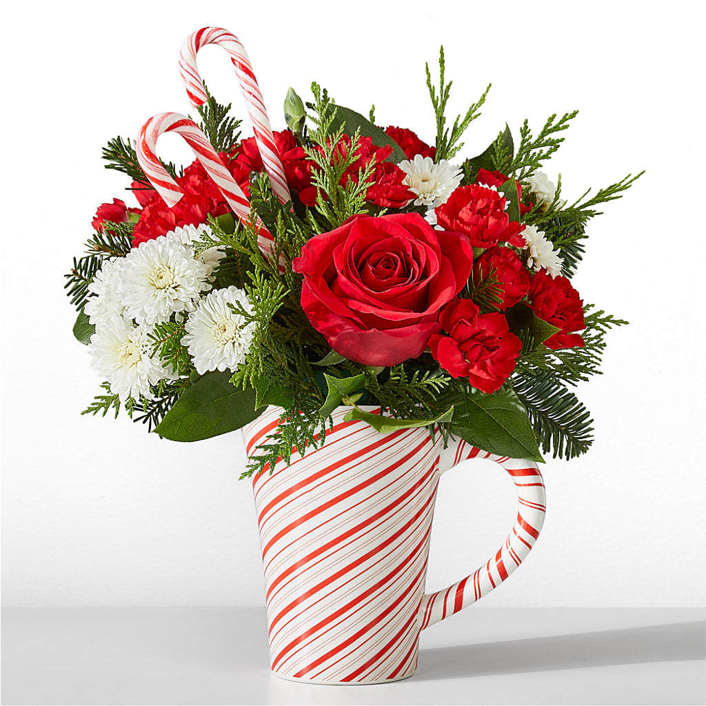 Peppermint Swirl Mug – Ros-al Floral, Forest City PA