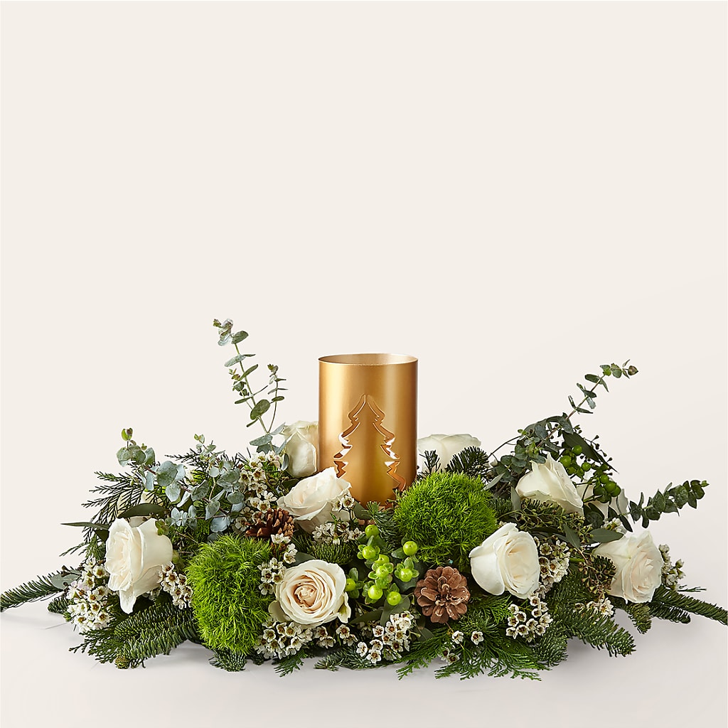 Chestnuts Roasting Centerpiece – Ros-al Floral, Forest City PA