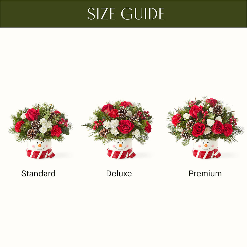 Jolly Snowman Bouquet – Ros-al Floral, Forest City PA