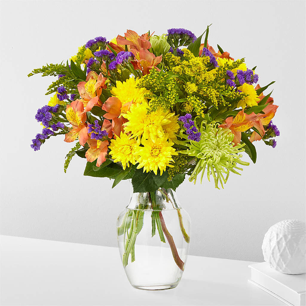 Marmalade Skies Bouquet – Ros-al Floral, Forest City PA