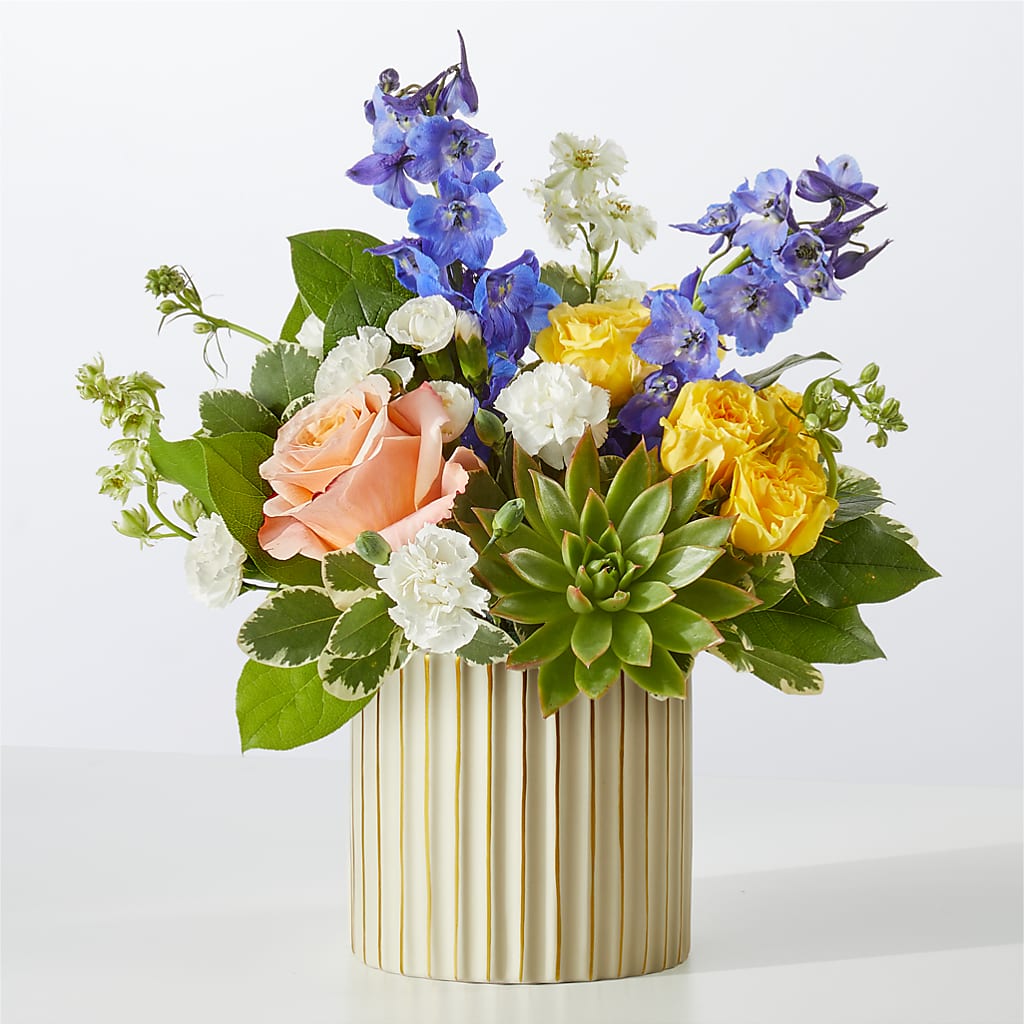 Cobalt Reverie Bouquet – Ros-al Floral, Forest City PA