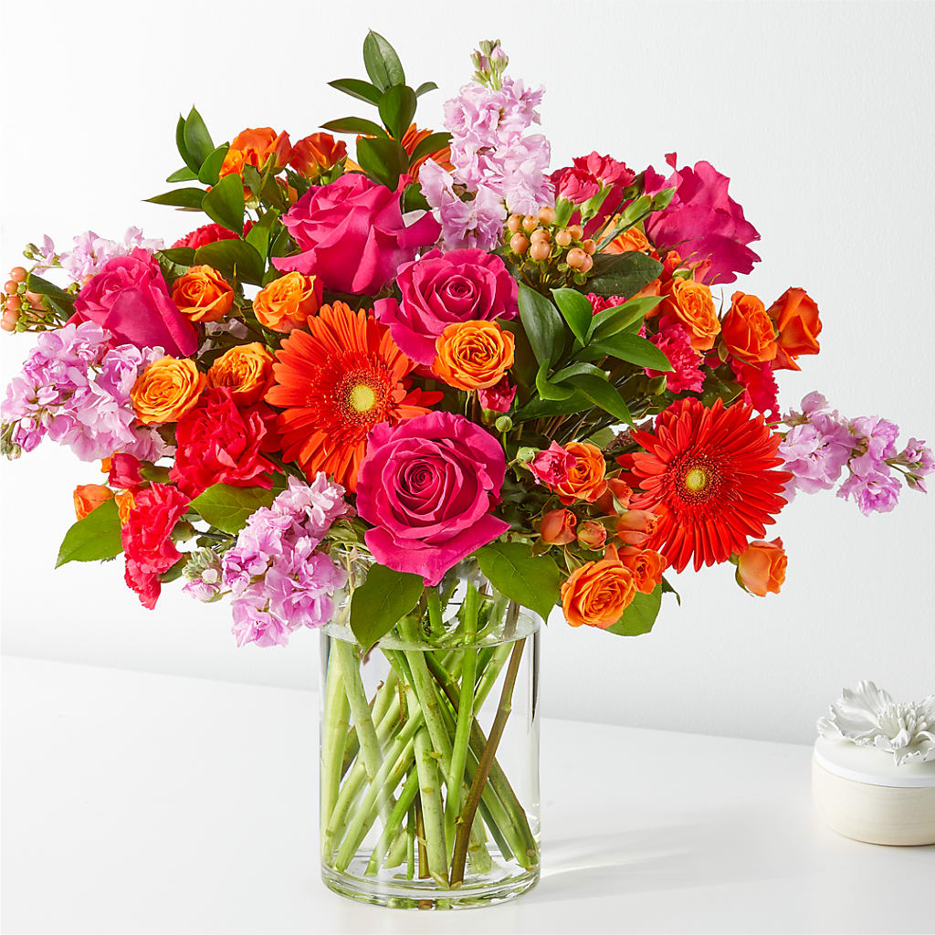 Fiesta Bouquet – Ros-al Floral, Forest City PA