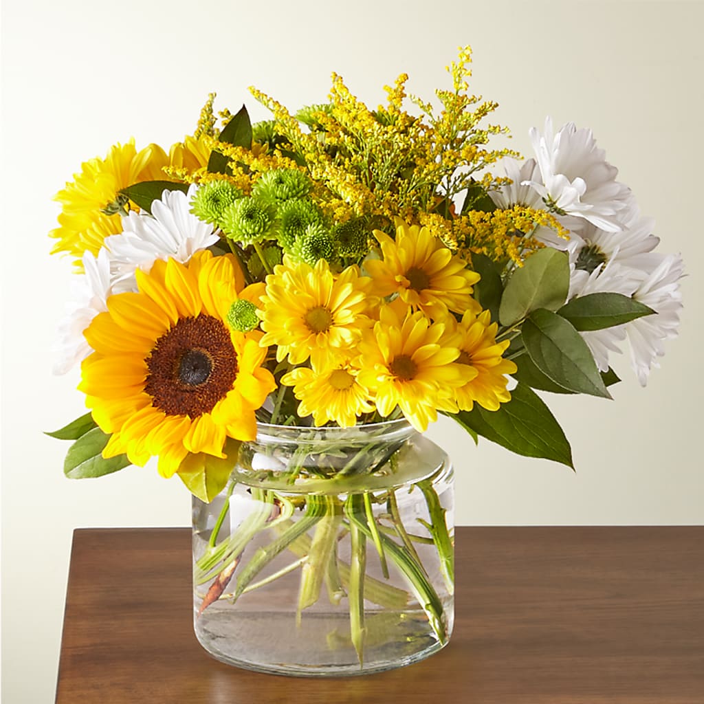 Hello Sunshine Bouquet – Ros-al Floral, Forest City PA