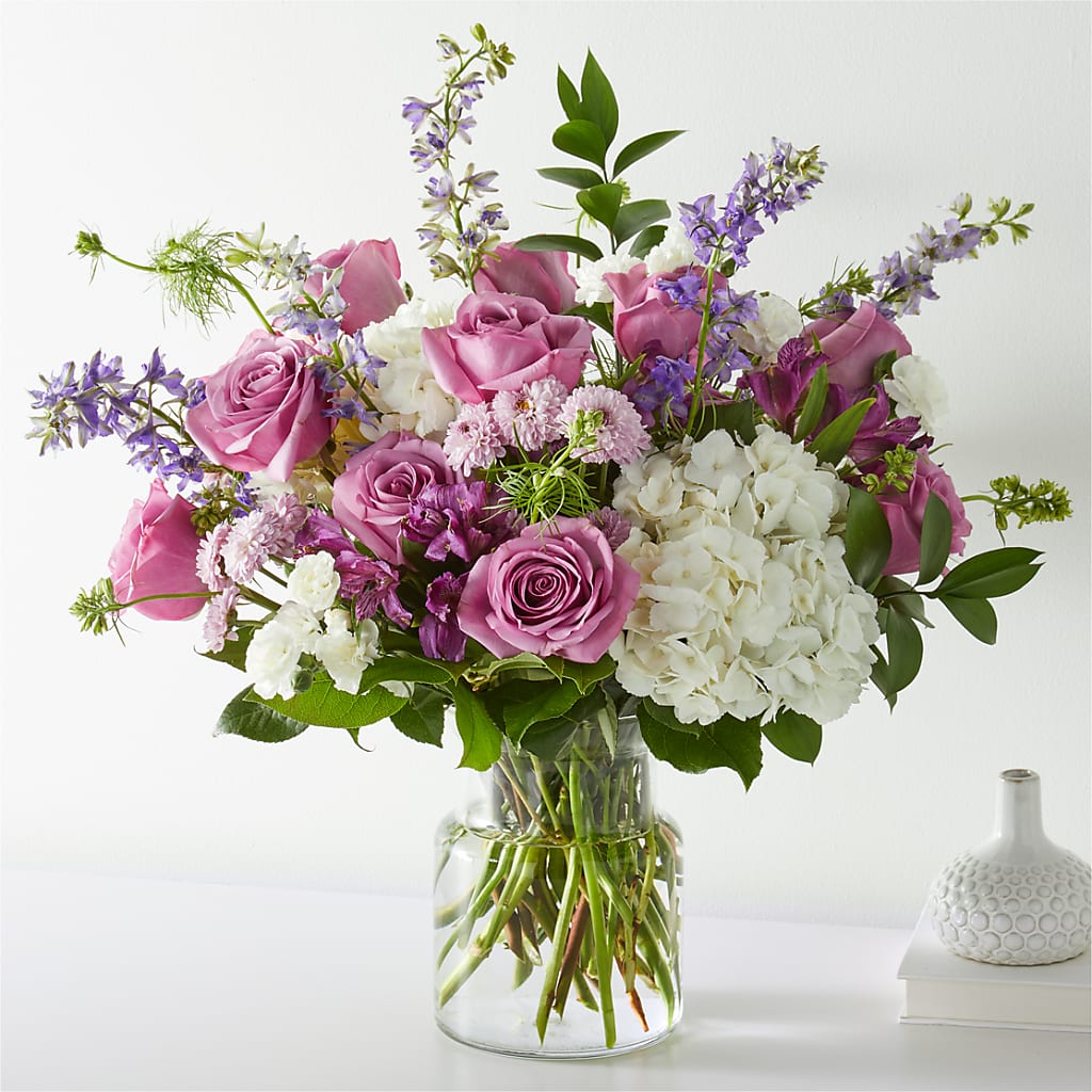 Violet Caress Bouquet – Ros-al Floral, Forest City PA