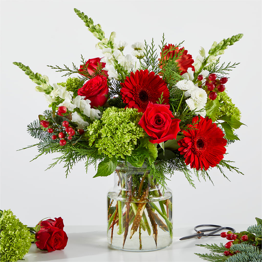 Merry Moment Bouquet – A Florist Original – Ros-al Floral, Forest City PA