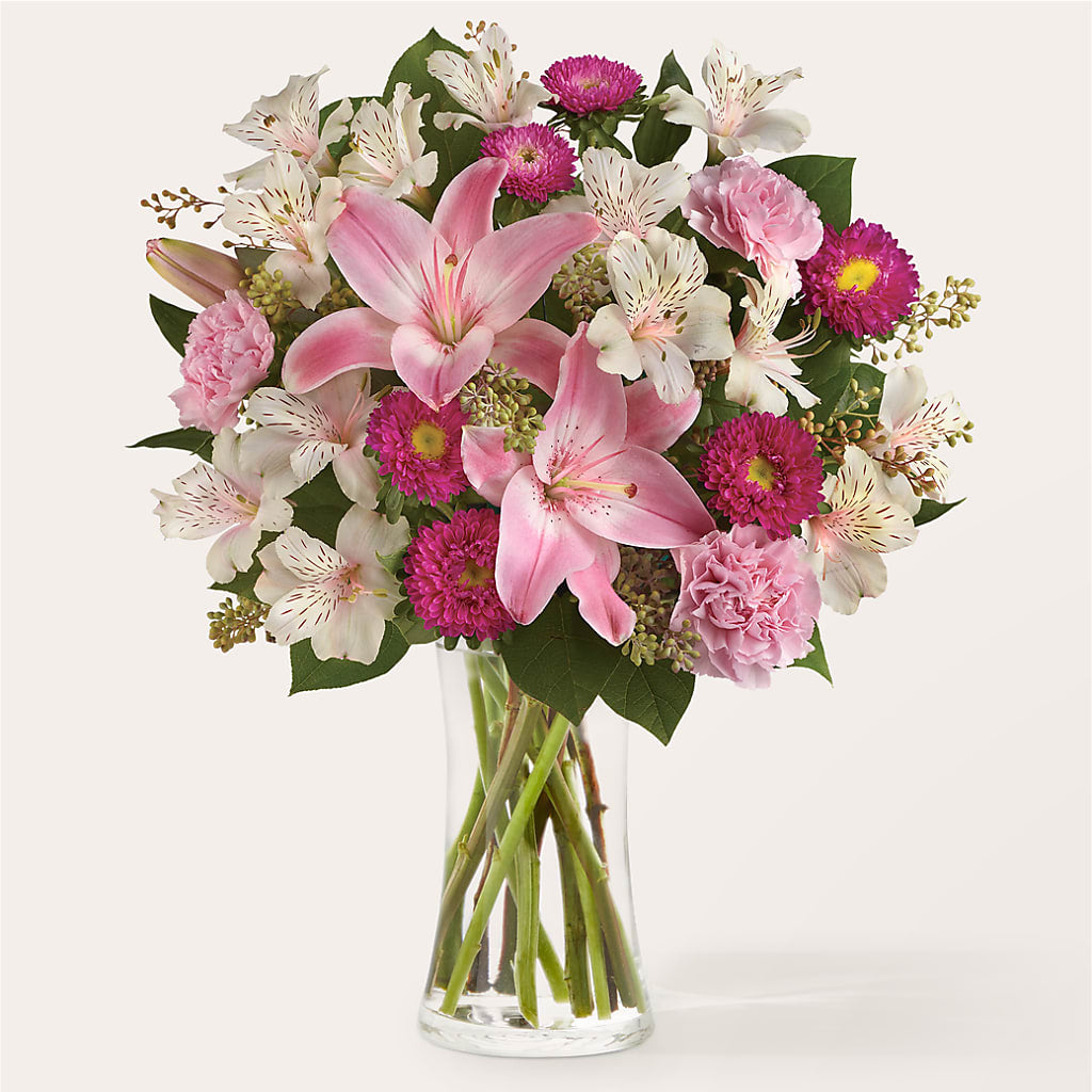Feeling Fuchsia Bouquet – Ros-al Floral, Forest City PA