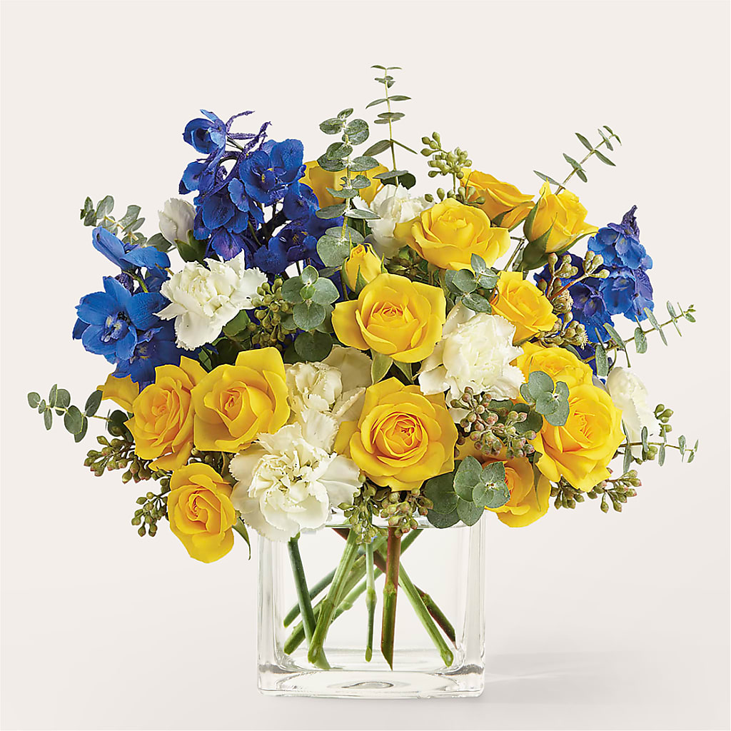 Sparkling Citrine Bouquet – Ros-al Floral, Forest City PA