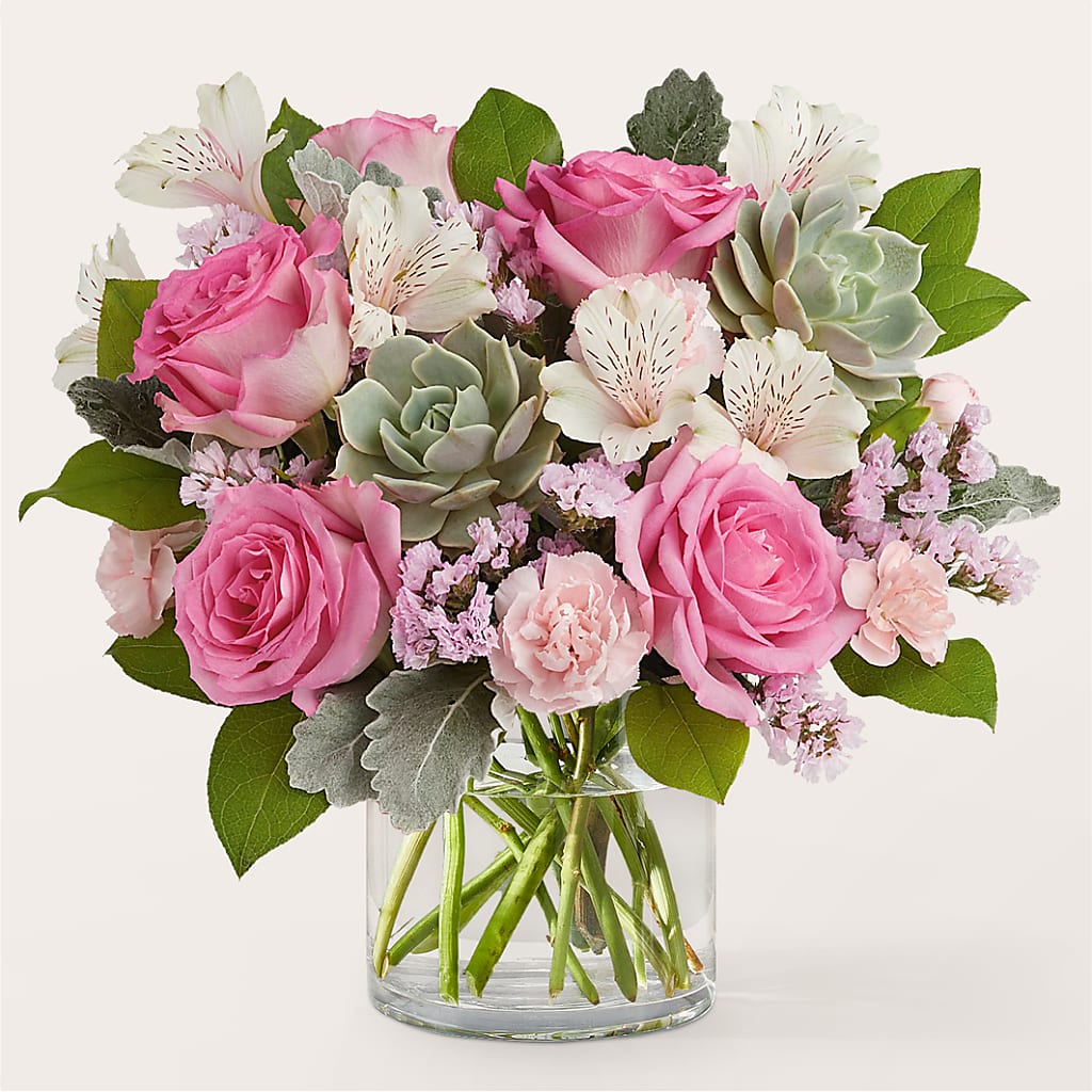 Dusty Rose Bouquet – Ros-al Floral, Forest City PA