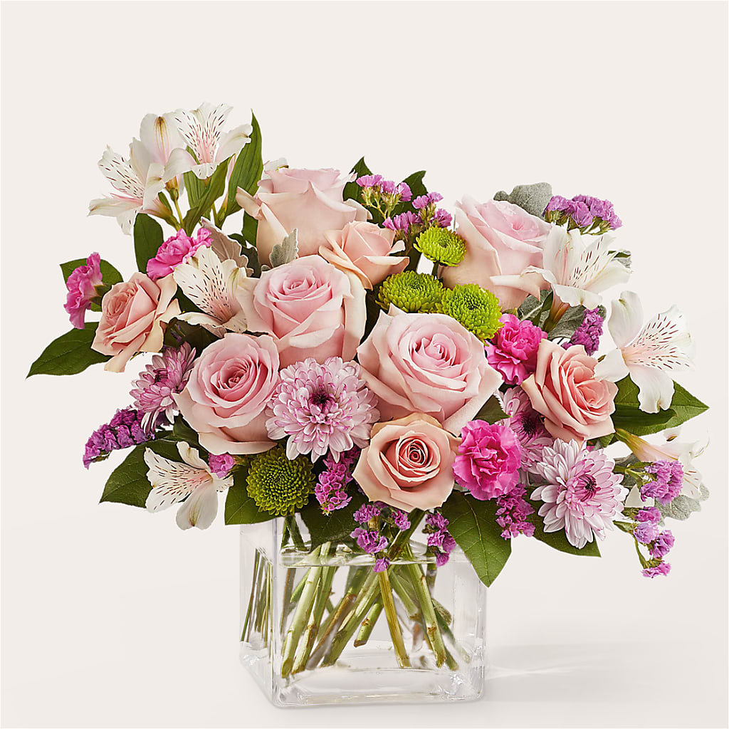 Pink Suede Bouquet – Ros-al Floral, Forest City PA