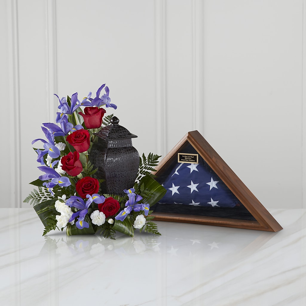 Patriotic Tribute Arrangement – Ros-al Floral, Forest City PA
