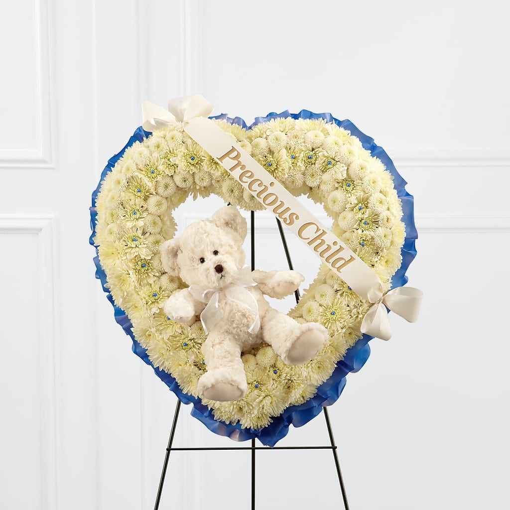 Precious Child Standing Heart – Ros-al Floral, Forest City PA
