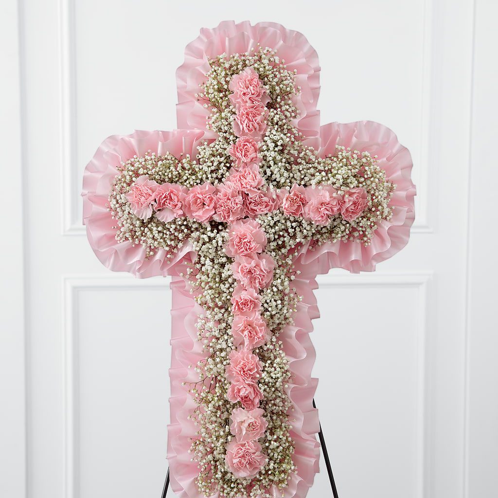Angel's Cross Easel – Ros-al Floral, Forest City PA
