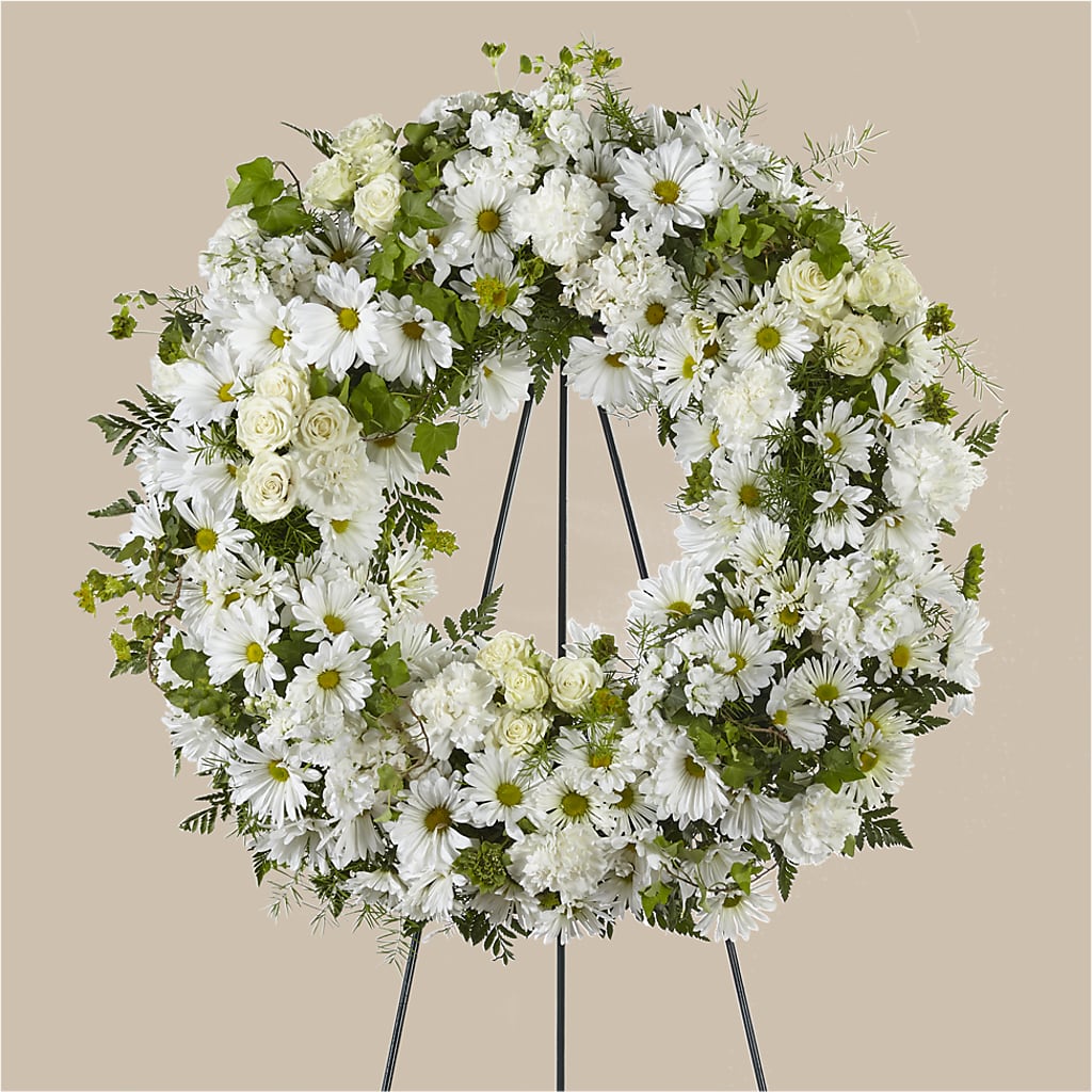Faithful Wishes Wreath – Ros-al Floral, Forest City PA