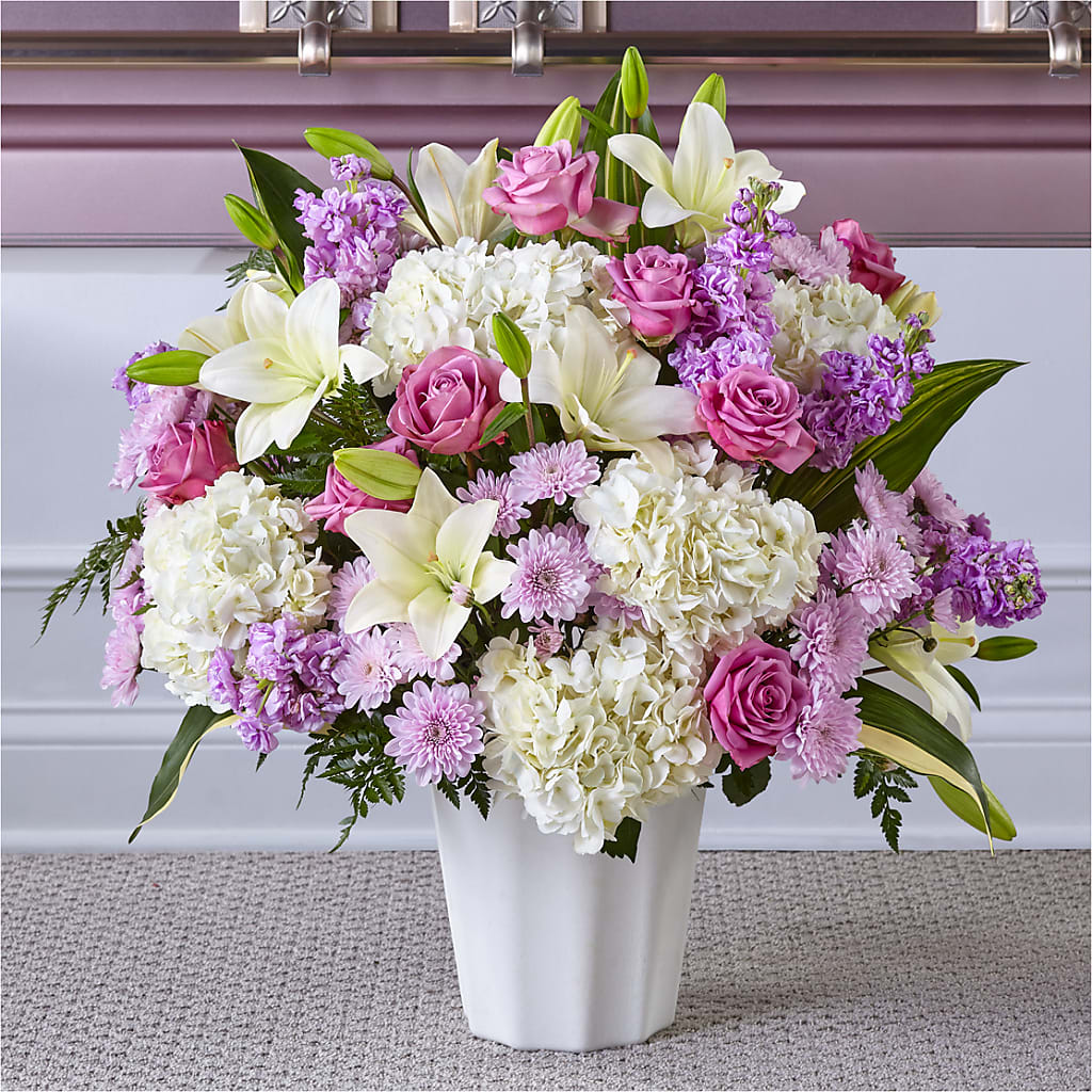 Heaven Sent Floor Basket – Ros-al Floral, Forest City PA