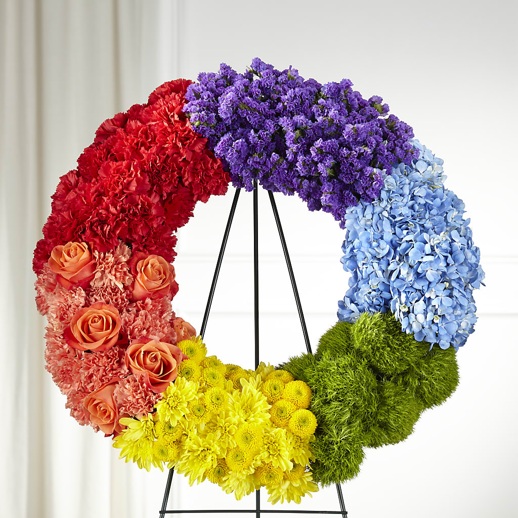 Circle of Love Wreath – Ros-al Floral, Forest City PA