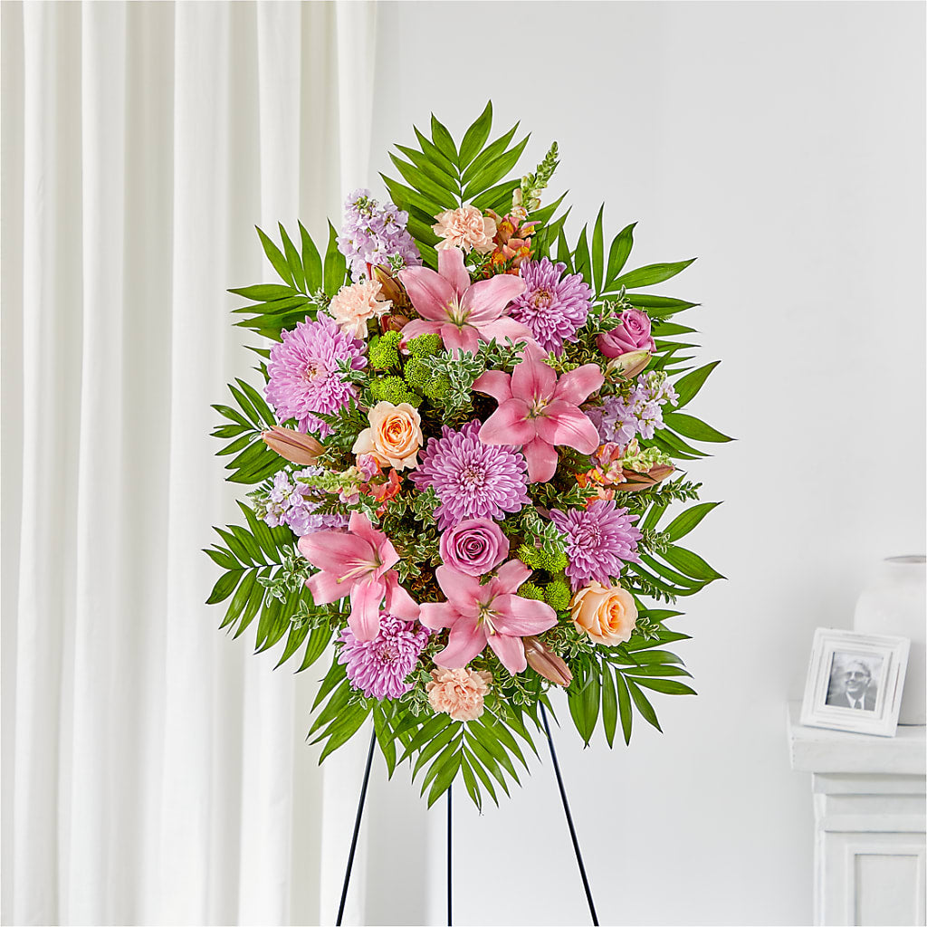 Love & Light Standing Spray – Ros-al Floral, Forest City PA