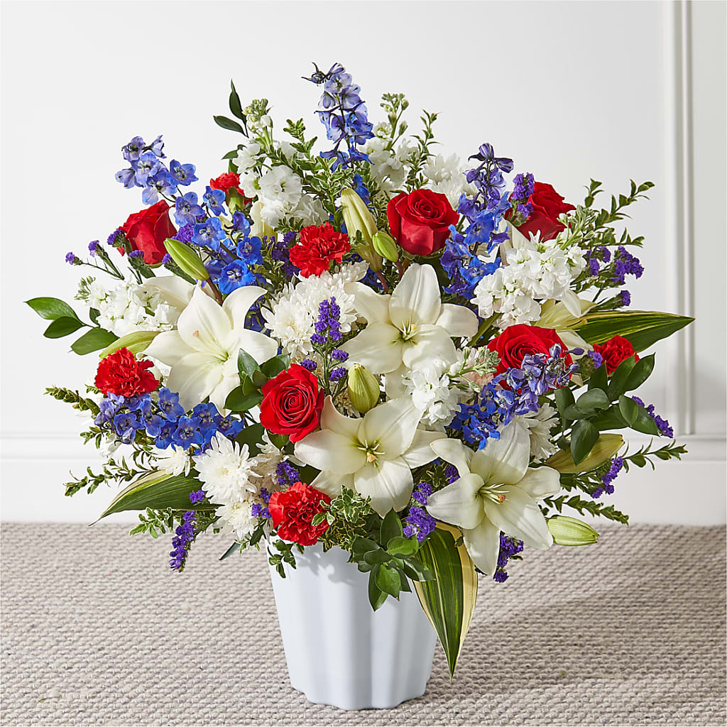 Consoled Floor Basket – Ros-al Floral, Forest City PA