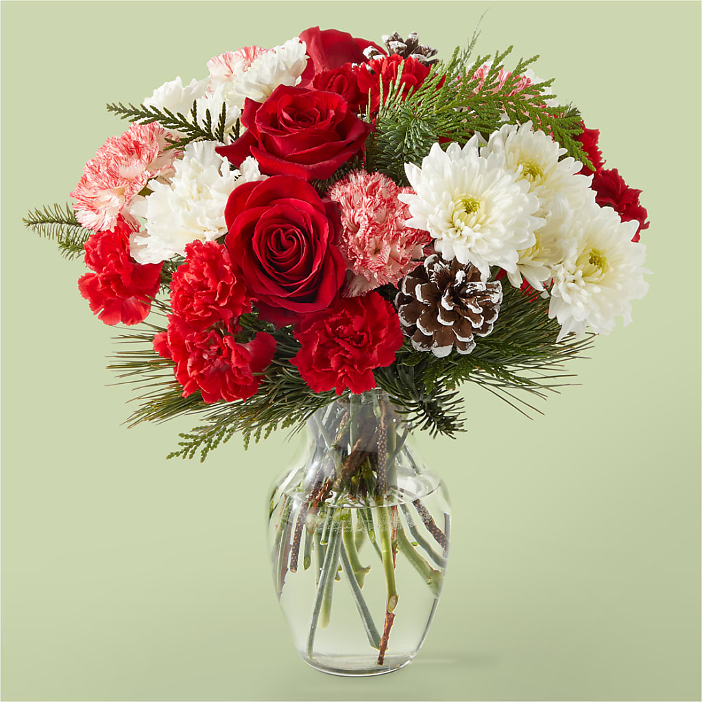 Candy Cane Lane Bouquet – Ros-al Floral, Forest City PA