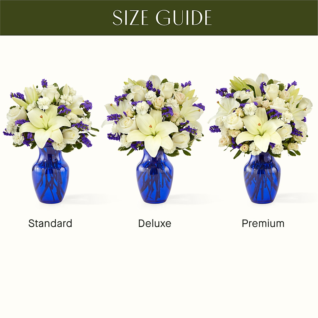 Sapphire Rush Bouquet – Ros-al Floral, Forest City PA