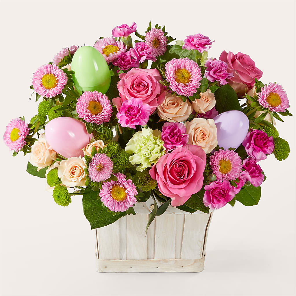Get Eggcited Basket – Ros-al Floral, Forest City PA