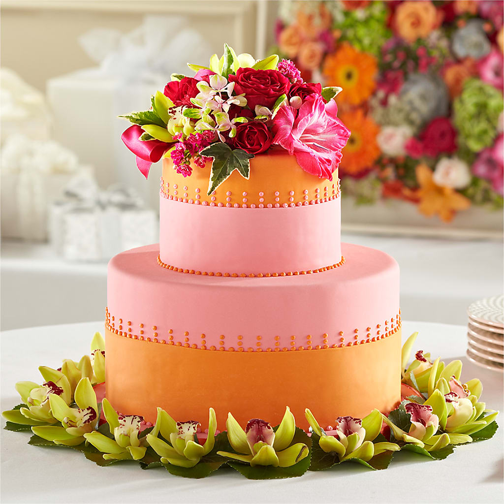 Sweet Citrus Cake Decor – Ros-al Floral, Forest City PA