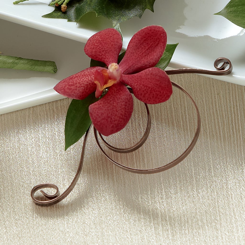 Red Mokara Boutonniere – Ros-al Floral, Forest City PA