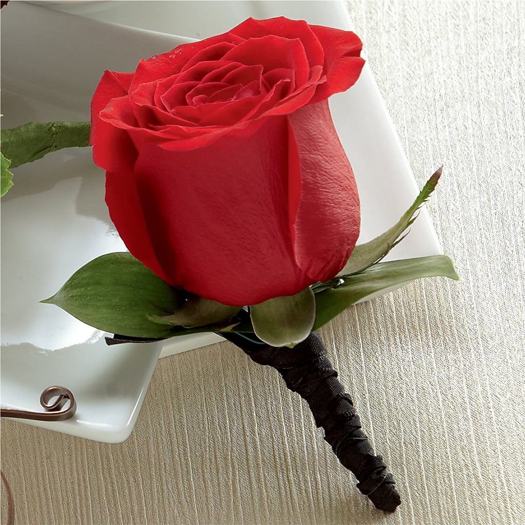 Red Rose Boutonniere – Ros-al Floral, Forest City PA