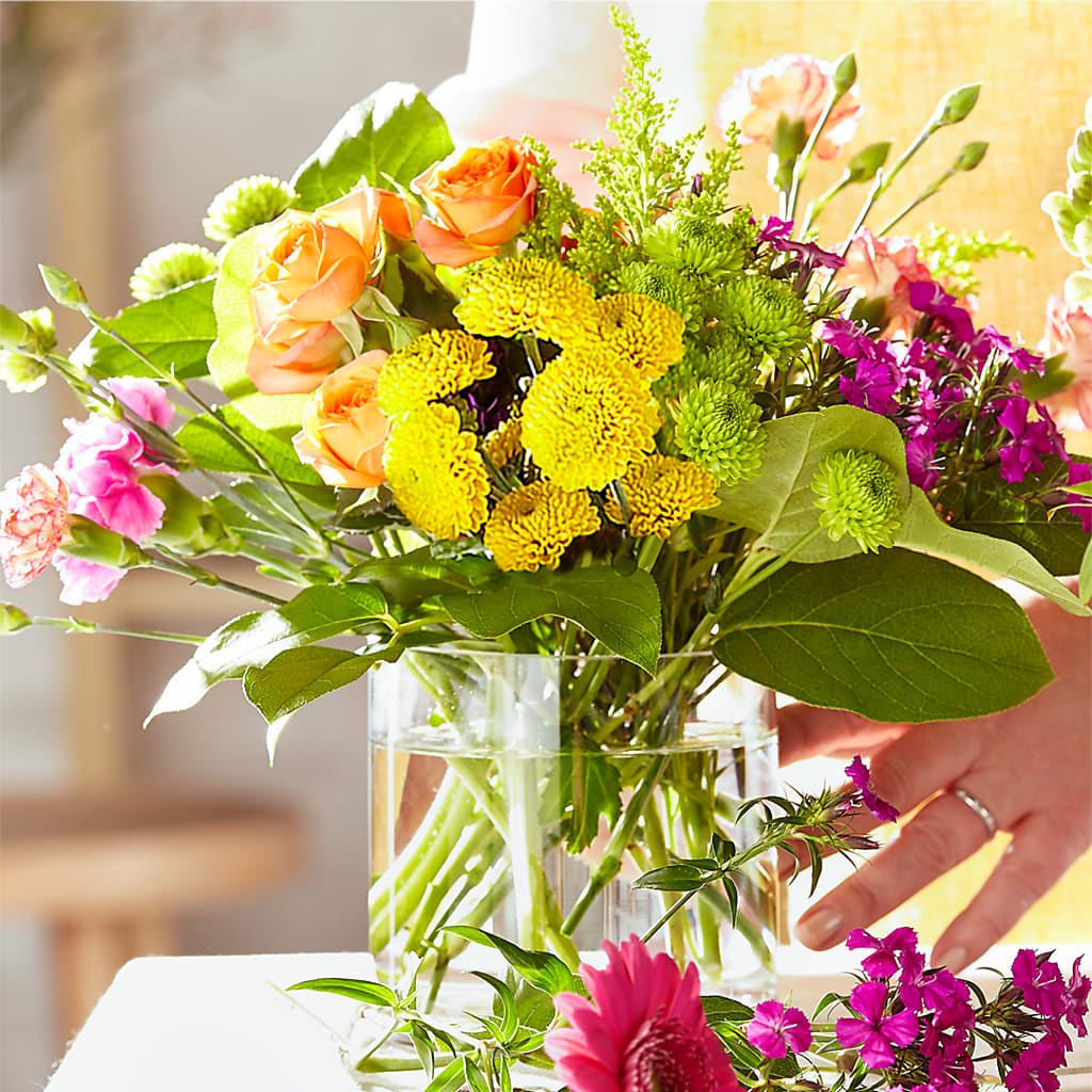 Bold & Bright – A Florist Original –  Ros-al Floral, Forest City PA