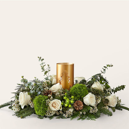 Chestnuts Roasting Centerpiece –  Ros-al Floral, Forest City PA
