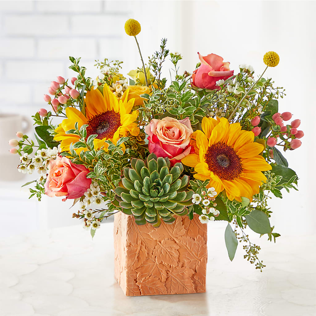 Sunflower Season Bouquet –  Ros-al Floral, Forest City PA