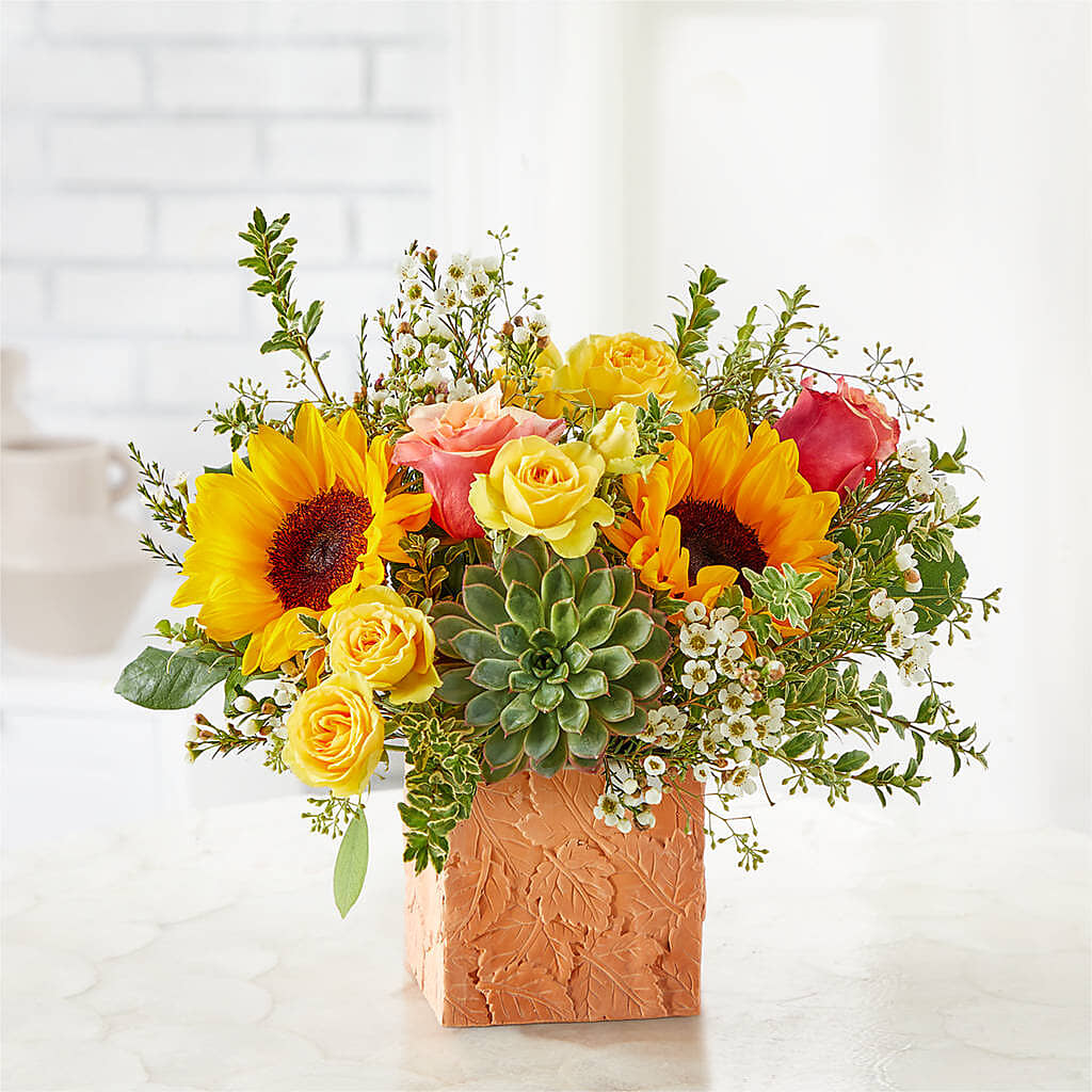 Sunflower Season Bouquet –  Ros-al Floral, Forest City PA