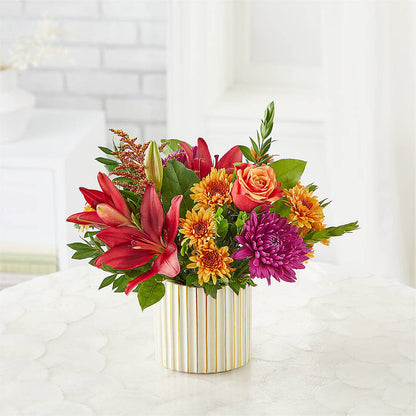 Burgundy Landscape Bouquet –  Ros-al Floral, Forest City PA