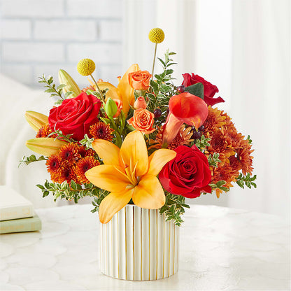 Scarlet Skies Bouquet –  Ros-al Floral, Forest City PA