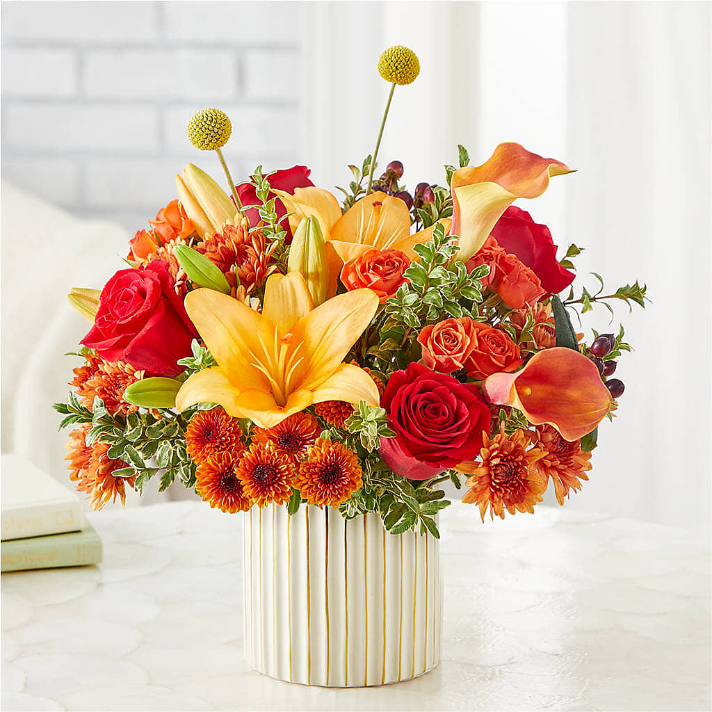 Scarlet Skies Bouquet –  Ros-al Floral, Forest City PA