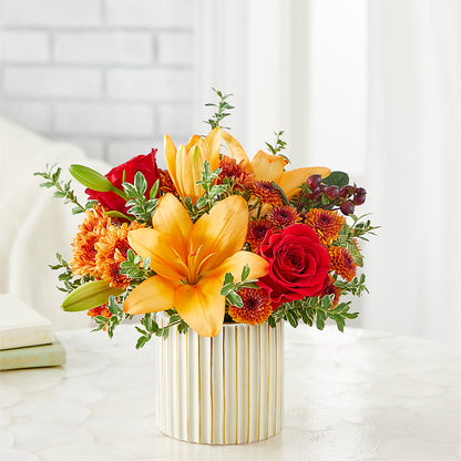 Scarlet Skies Bouquet –  Ros-al Floral, Forest City PA