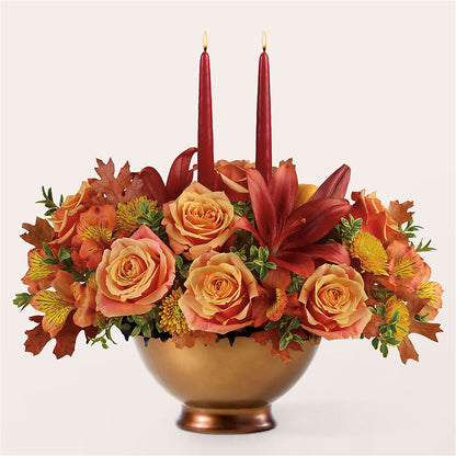 Harvest Table Centerpiece –  Ros-al Floral, Forest City PA