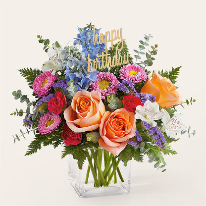 Birthday Bash Bouquet –  Ros-al Floral, Forest City PA