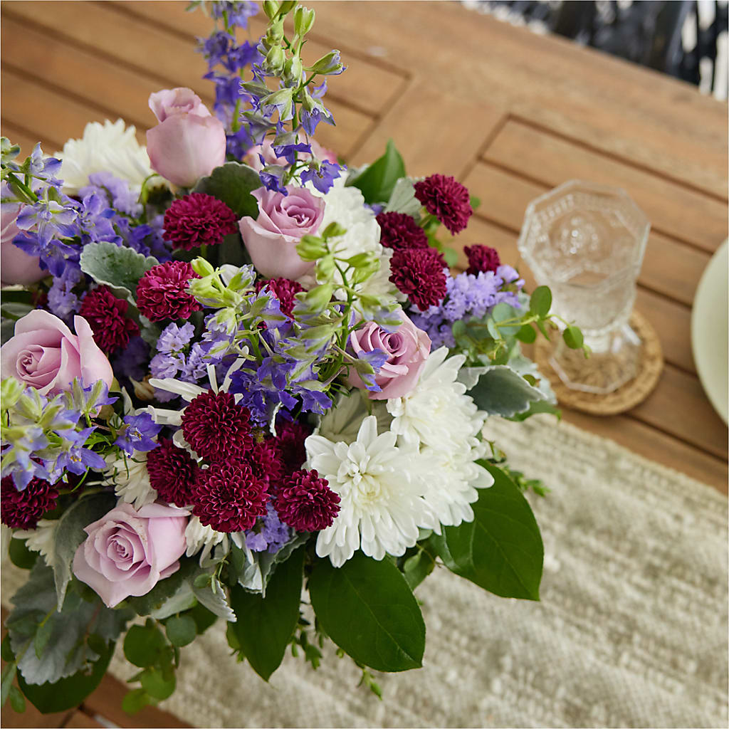 Violet Frost Bouquet –  Ros-al Floral, Forest City PA