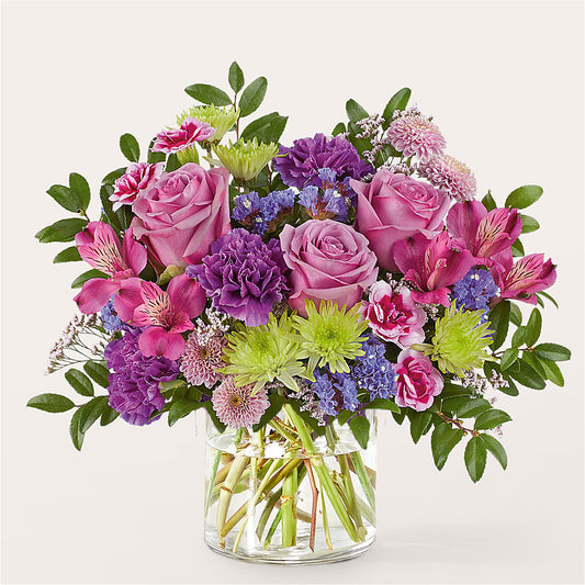 Glass Half Full Bouquet –  Ros-al Floral, Forest City PA