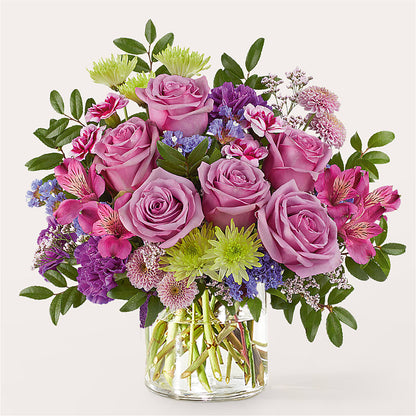 Glass Half Full Bouquet –  Ros-al Floral, Forest City PA