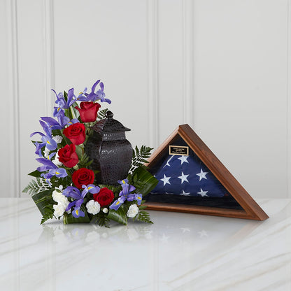 Patriotic Tribute Arrangement –  Ros-al Floral, Forest City PA