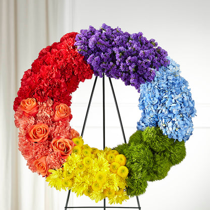 Circle of Love Wreath –  Ros-al Floral, Forest City PA