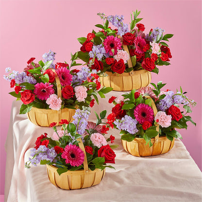 Pink Picnic Basket –  Ros-al Floral, Forest City PA