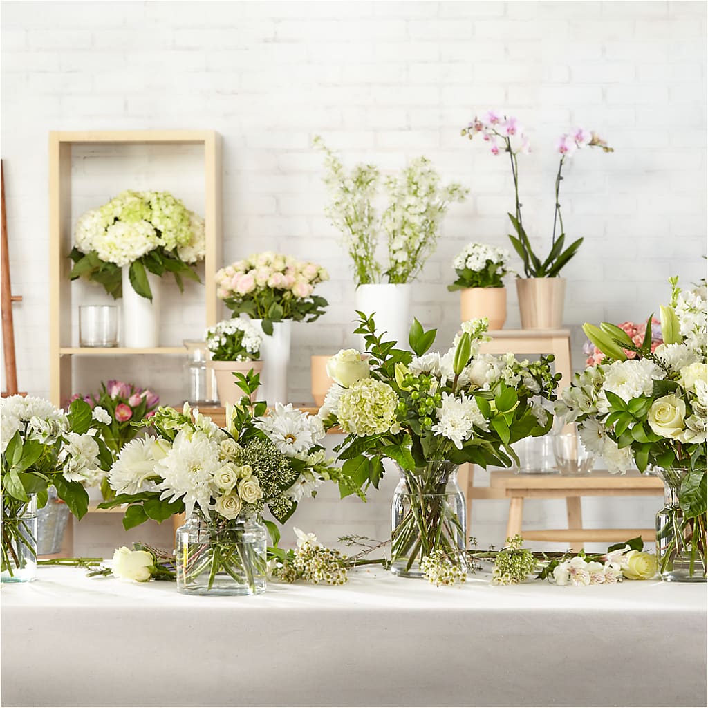 Classic Ivory – A Florist Original –  Ros-al Floral, Forest City PA