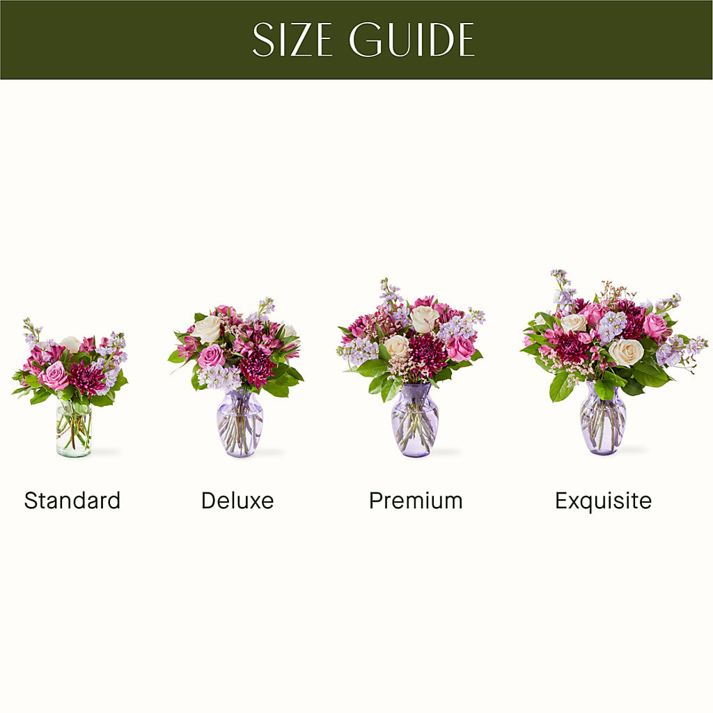 Amethyst Dreams Bouquet –  Ros-al Floral, Forest City PA