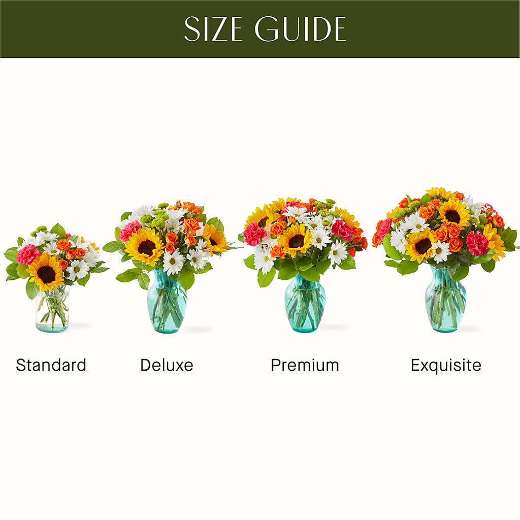Sun-drenched Blooms Bouquet –  Ros-al Floral, Forest City PA