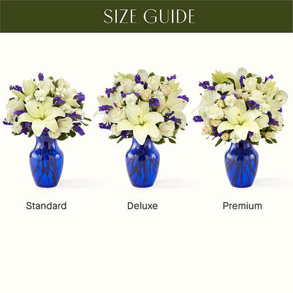 Sapphire Rush Bouquet –  Ros-al Floral, Forest City PA