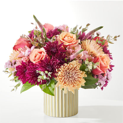 Berry Cobbler Bouquet with Ivory Vase –  Ros-al Floral, Forest City PA